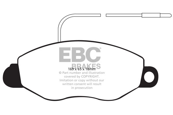 EBC Brakes Remblokset DP1570