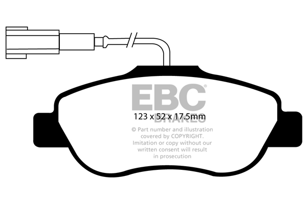 EBC Brakes Remblokset DP1573/2