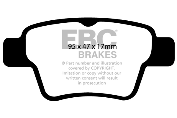 EBC Brakes Remblokset DP41575R