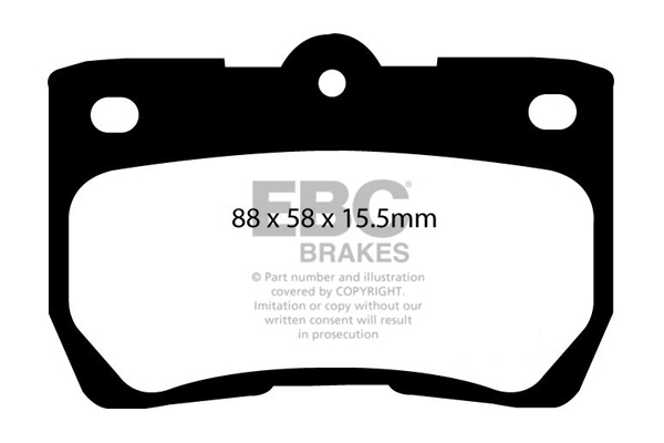 EBC Brakes Remblokset DP31586C