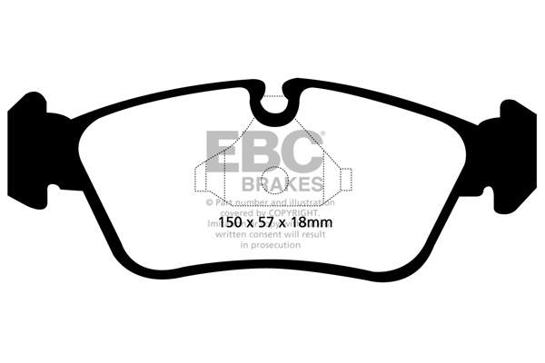 EBC Brakes Remblokset DP21587