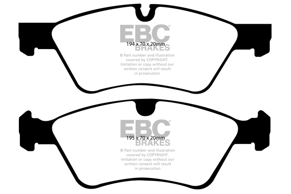 EBC Brakes Remblokset DP61592