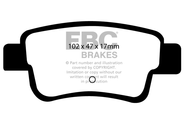 EBC Brakes Remblokset DP21599