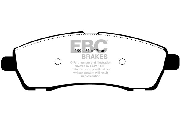 EBC Brakes Remblokset DP61603