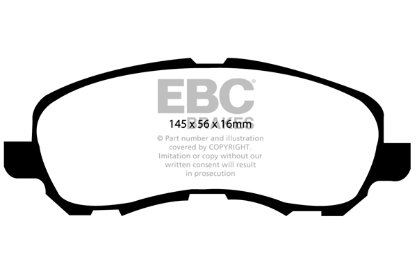 EBC Brakes Remblokset DP31614C