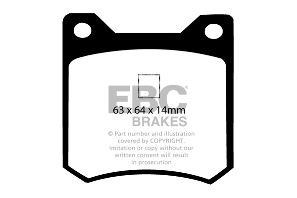 EBC Brakes Remblokset DP3162C