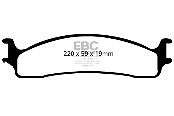 EBC Brakes Remblokset DP41650R