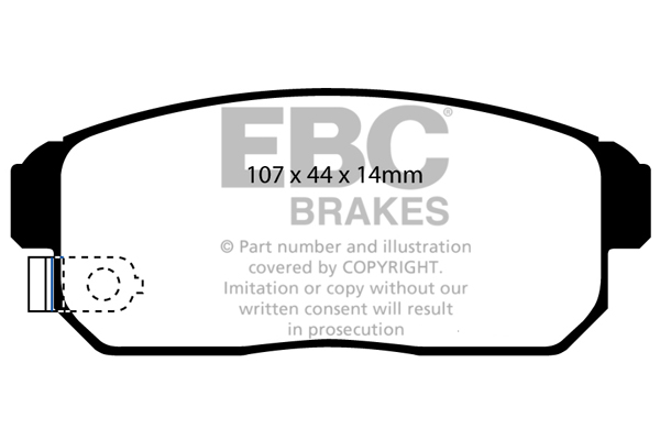 EBC Brakes Remblokset DP41691R