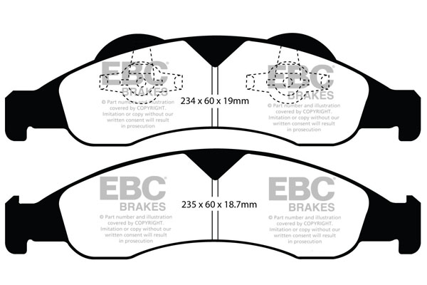 EBC Brakes Remblokset DP61803