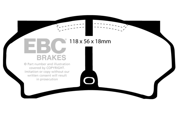 EBC Brakes Remblokset DP181