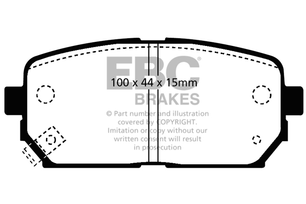 EBC Brakes Remblokset DP21810