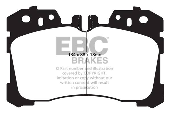 EBC Brakes Remblokset DP21811