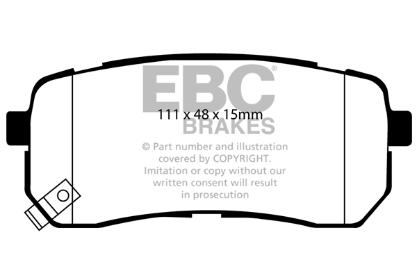 EBC Brakes Remblokset DP1814