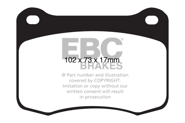 EBC Brakes Remblokset DP41820R