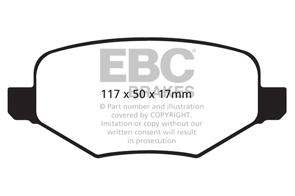 EBC Brakes Remblokset DP21826