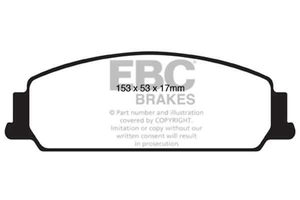 EBC Brakes Remblokset DP31833C