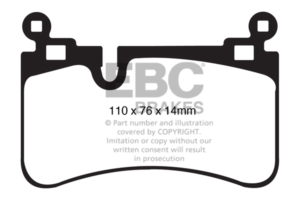 EBC Brakes Remblokset DP41839R