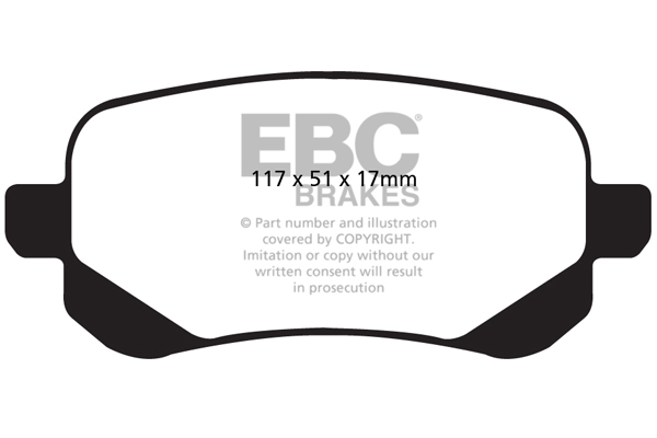 EBC Brakes Remblokset DP61840