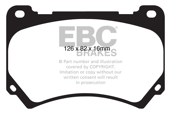 EBC Brakes Remblokset DP31849C