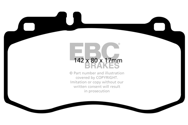 EBC Brakes Remblokset DP31857C