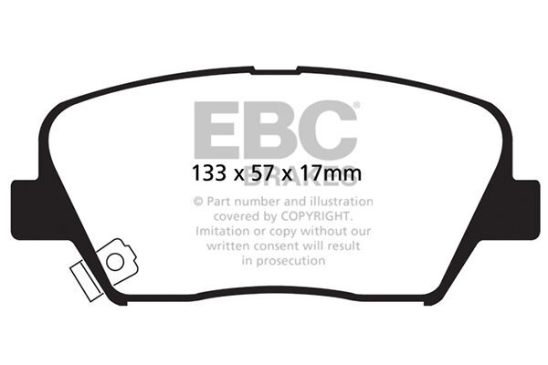 EBC Brakes Remblokset DP1863