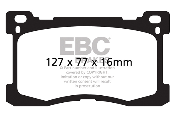 EBC Brakes Remblokset DP31882C