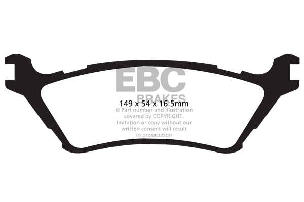 EBC Brakes Remblokset DP61891