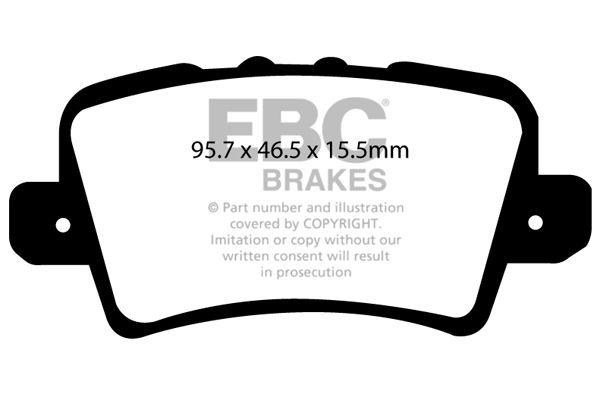 EBC Brakes Remblokset DP31902C