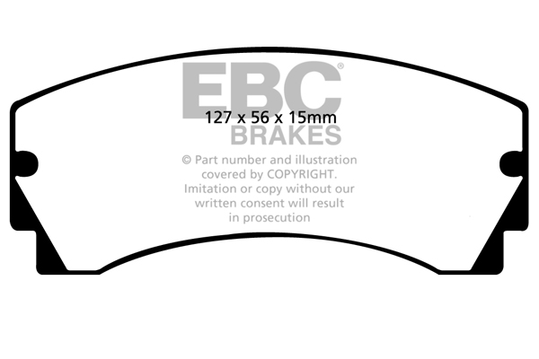 EBC Brakes Remblokset DP4046R