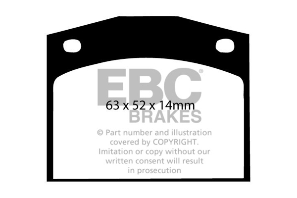 EBC Brakes Remblokset DP238