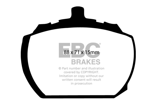EBC Brakes Remblokset DP4240R