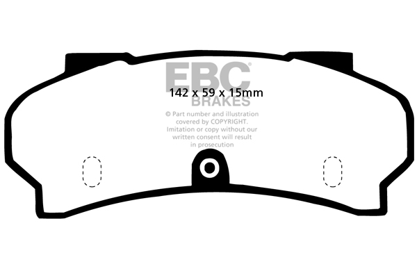 EBC Brakes Remblokset DP252