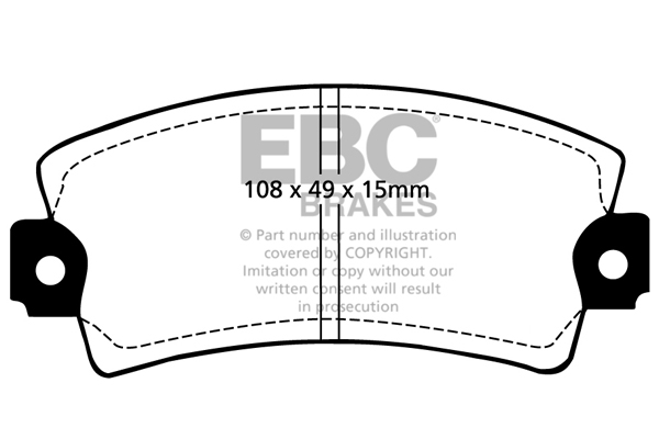 EBC Brakes Remblokset DP2317