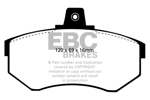 EBC Brakes Remblokset DP2369/2