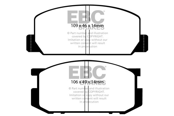 EBC Brakes Remblokset DP402