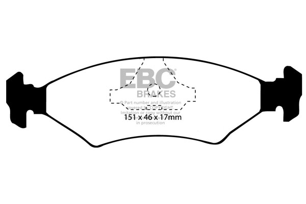 EBC Brakes Remblokset DP4415R