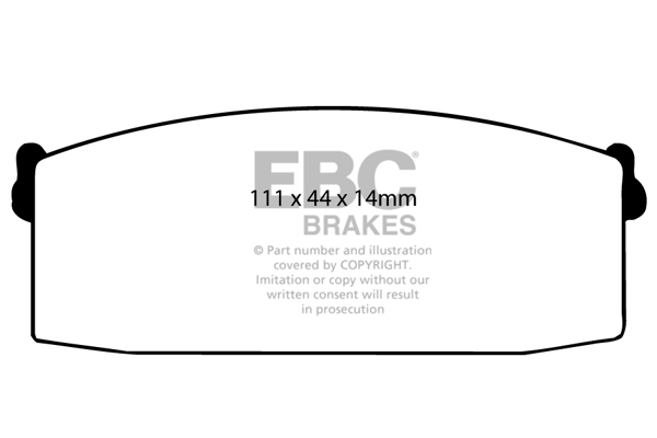 EBC Brakes Remblokset DP418