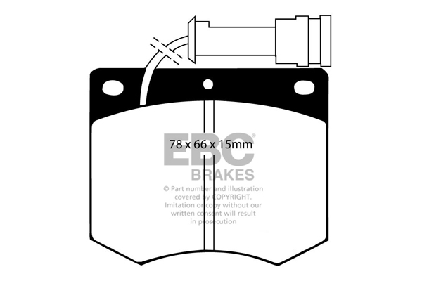 EBC Brakes Remblokset DP436