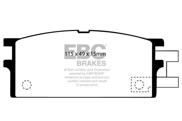 EBC Brakes Remblokset DP454