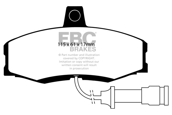 EBC Brakes Remblokset DP455