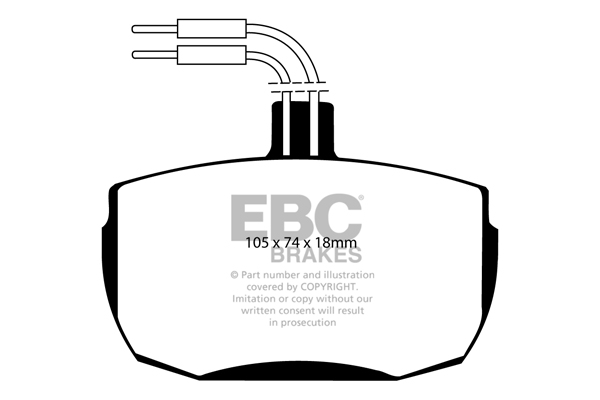 EBC Brakes Remblokset DP472