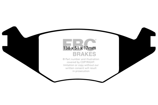 EBC Brakes Remblokset DP515