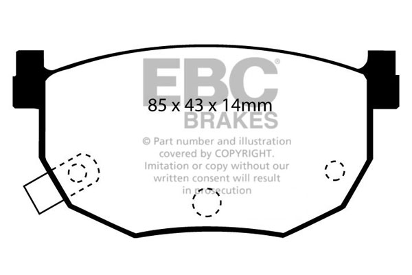 EBC Brakes Remblokset DP528