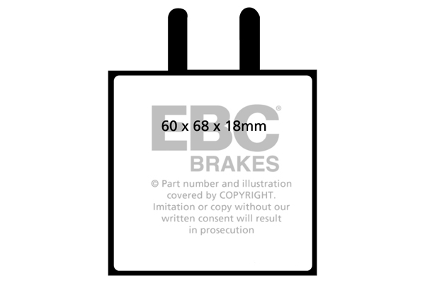 EBC Brakes Remblokset DP3543C