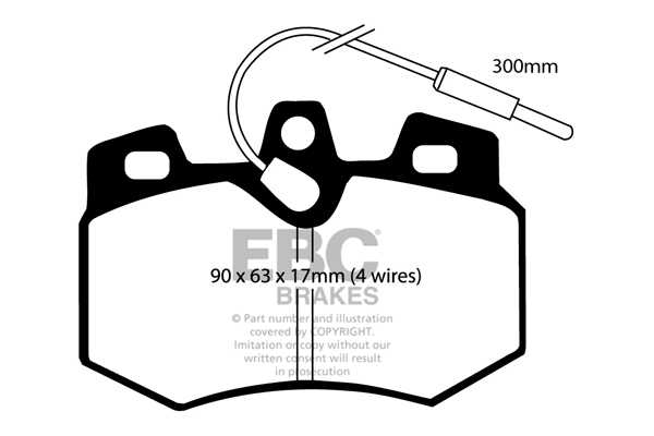 EBC Brakes Remblokset DP575/4