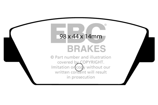 EBC Brakes Remblokset DP576