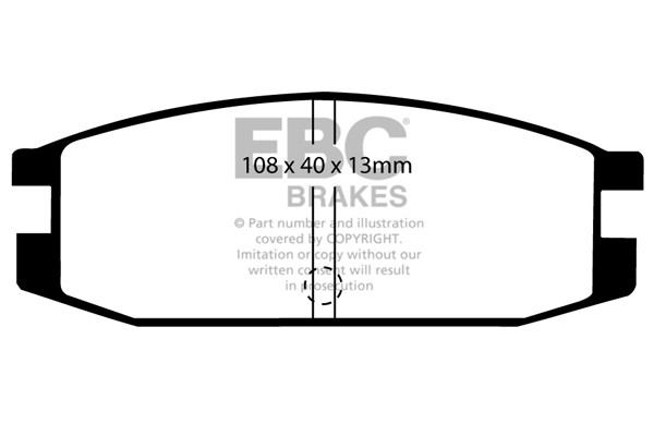 EBC Brakes Remblokset DP611