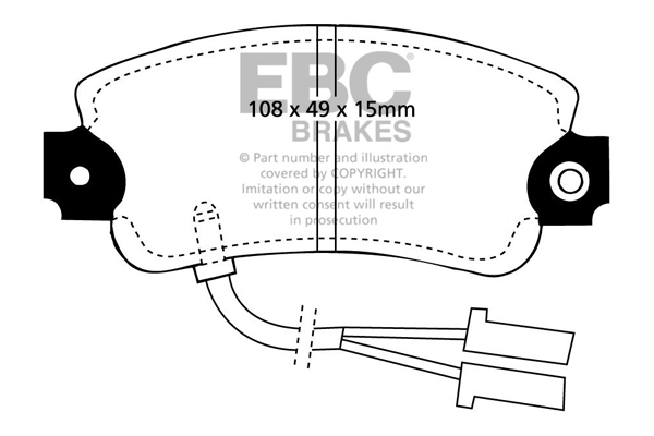 EBC Brakes Remblokset DP653