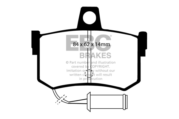 EBC Brakes Remblokset DP662