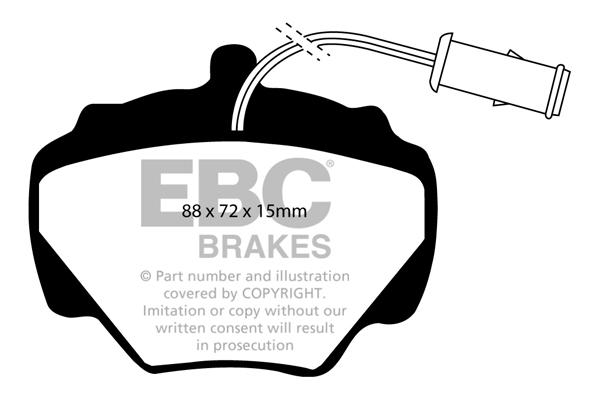 EBC Brakes Remblokset DP6663